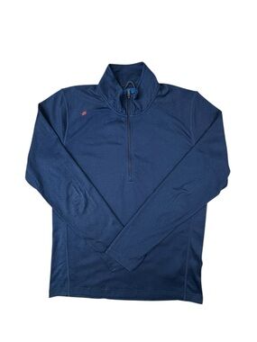 RHONE | Sequoia Air Navy Blue Quarter-Zip Pullover | Medium